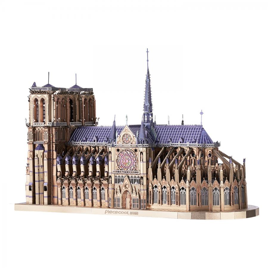 piececool Notre Dame Cathedral Paris HP161BS Metal model kits