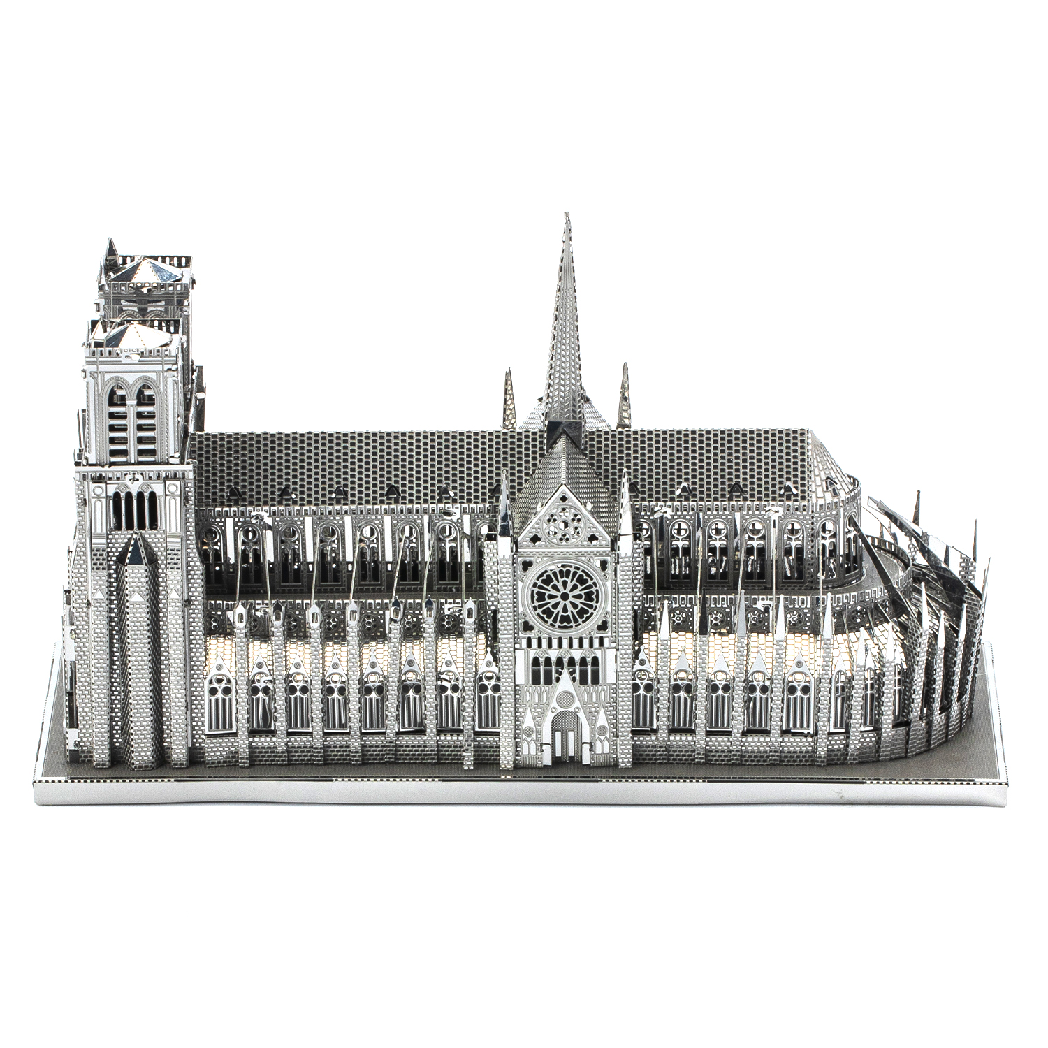 Metal earth Notre Dame Metal Model Silver