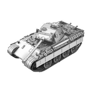 1:48 Panther D Tank