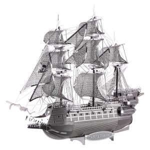 Visita lo Store di PiececoolPiececool Puzzle 3D in metallo nave pirata modello kit per adulti 307 pezzi 