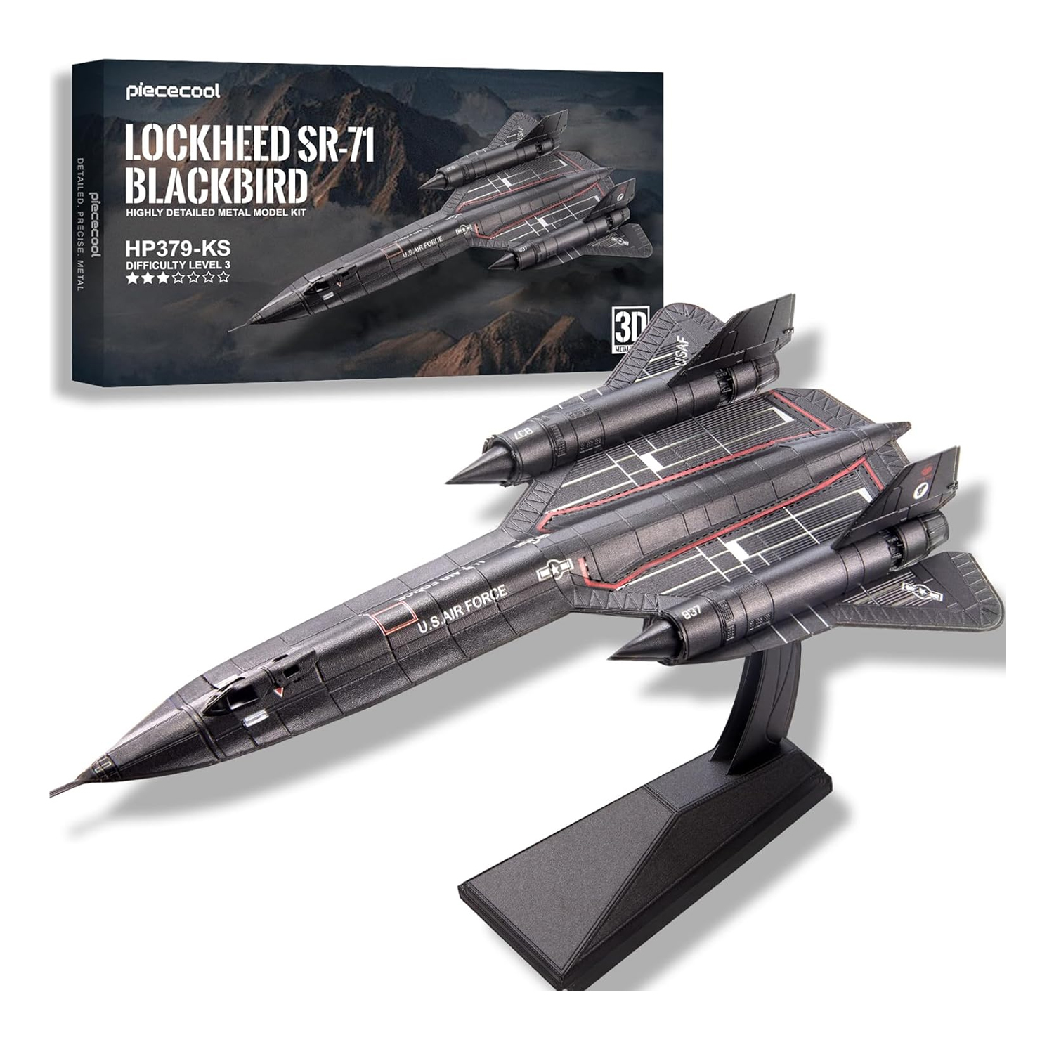Lockheed SR-71 Blackbird - piececool US