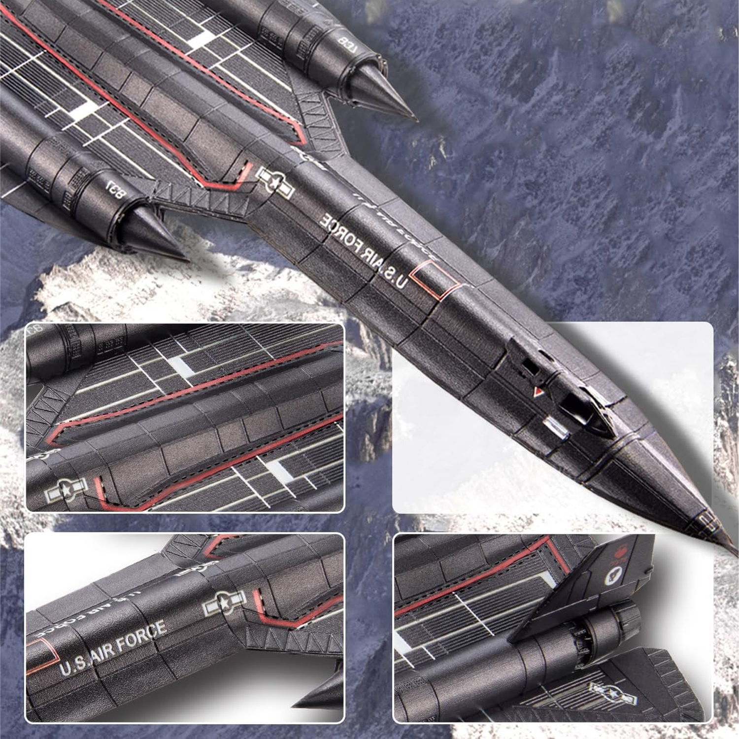 Lockheed SR-71 Blackbird - piececool US
