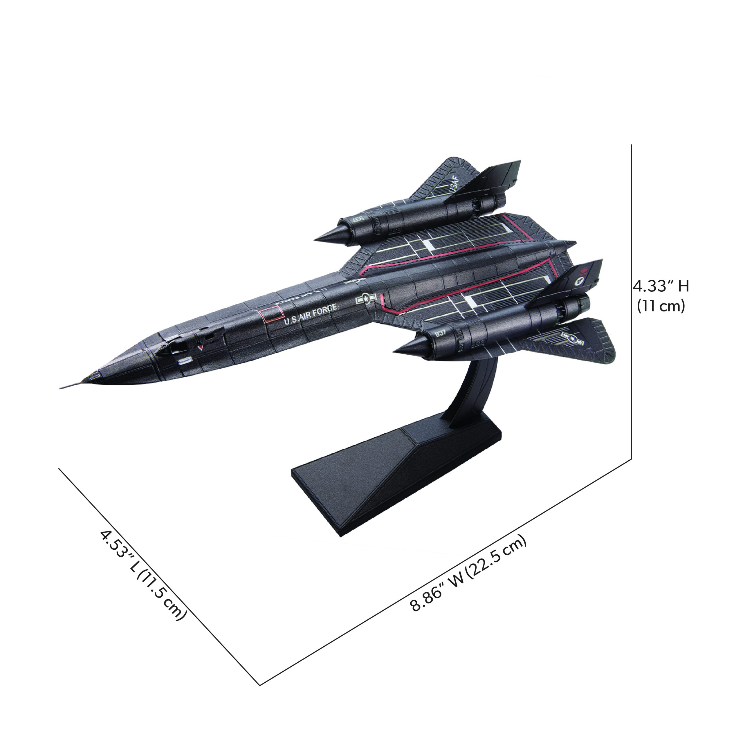 Lockheed SR-71 Blackbird - piececool US